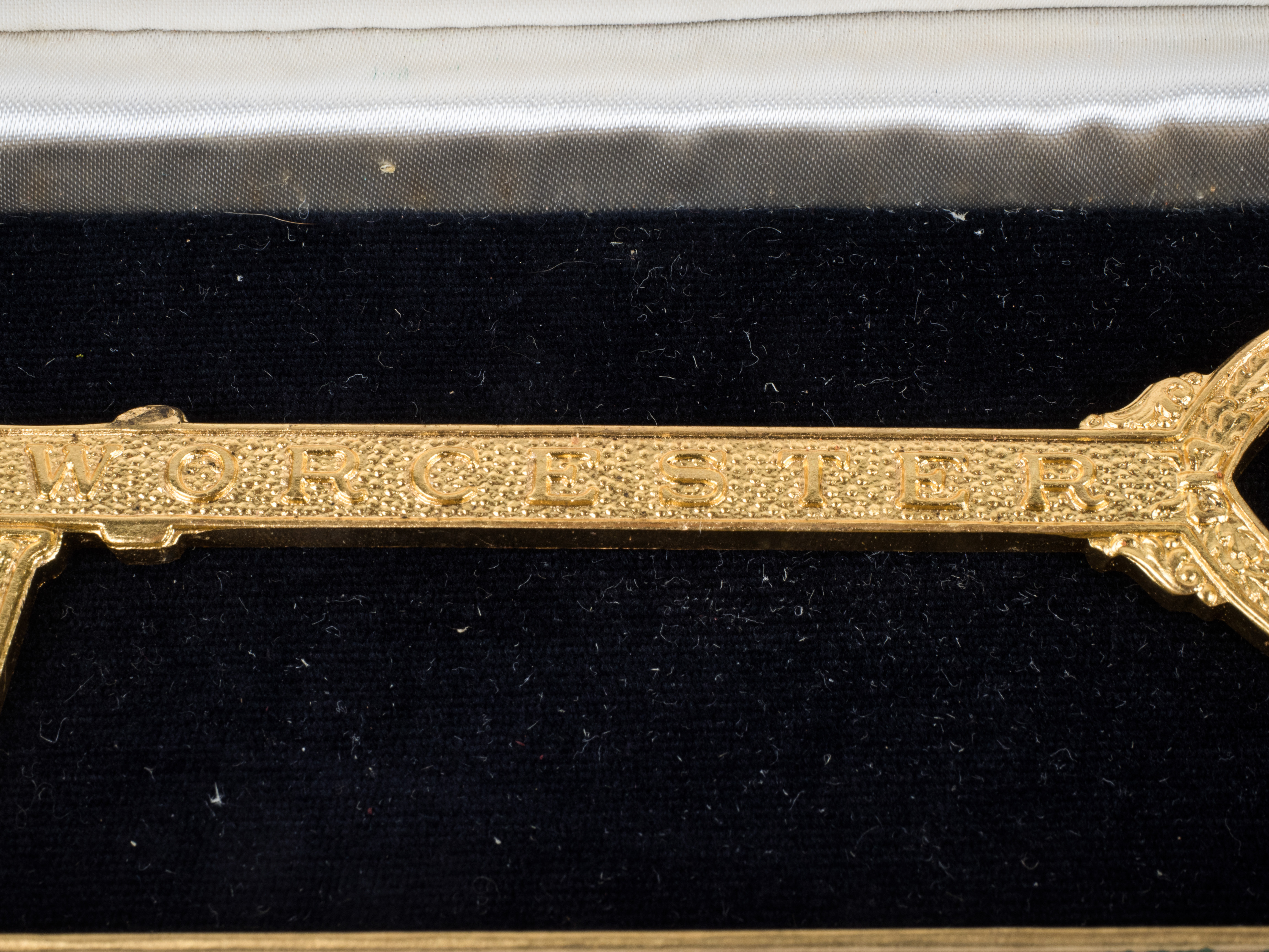 Vintage Honorary Key to the City of Worcester