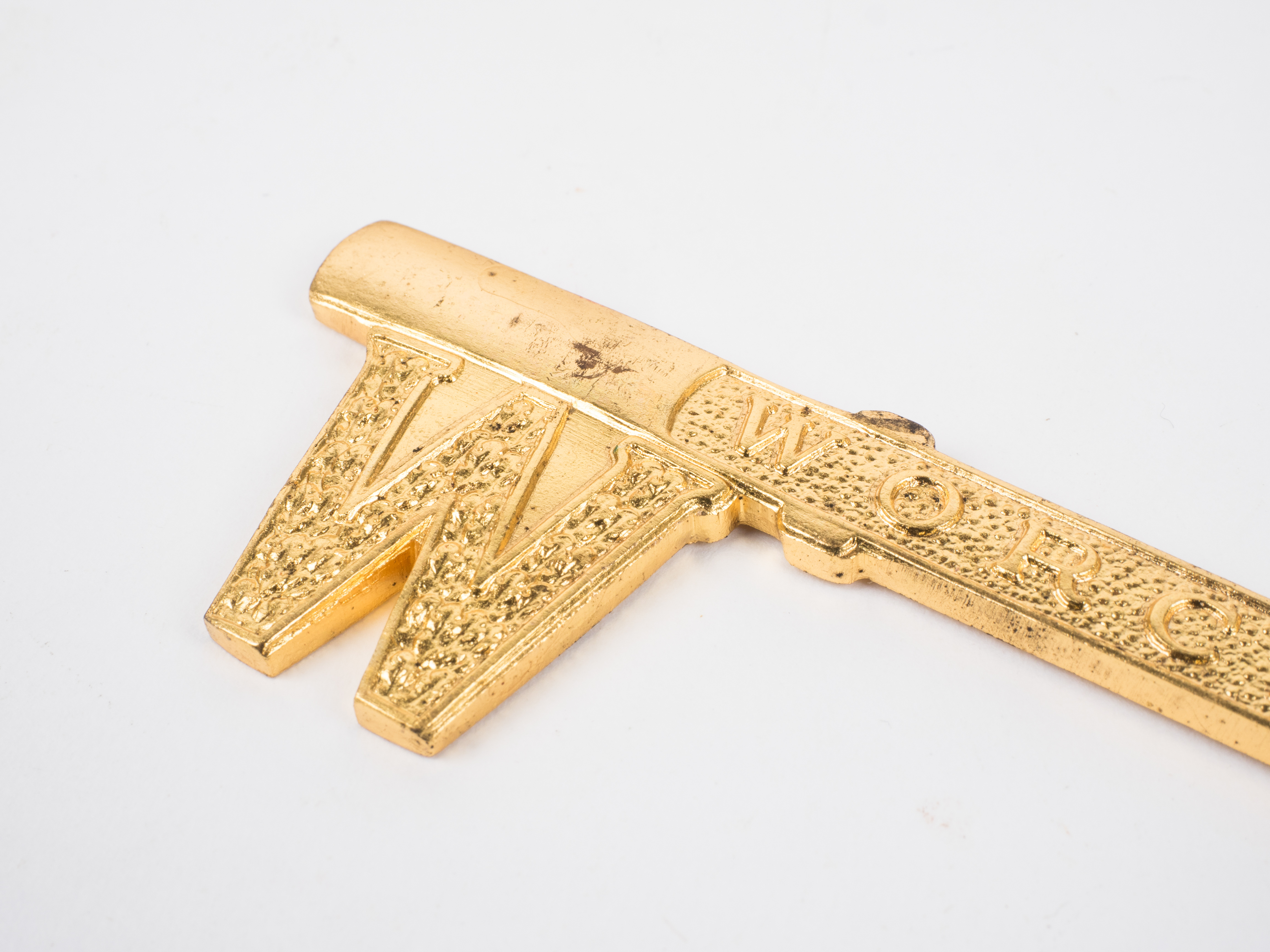 Vintage Honorary Key to the City of Worcester