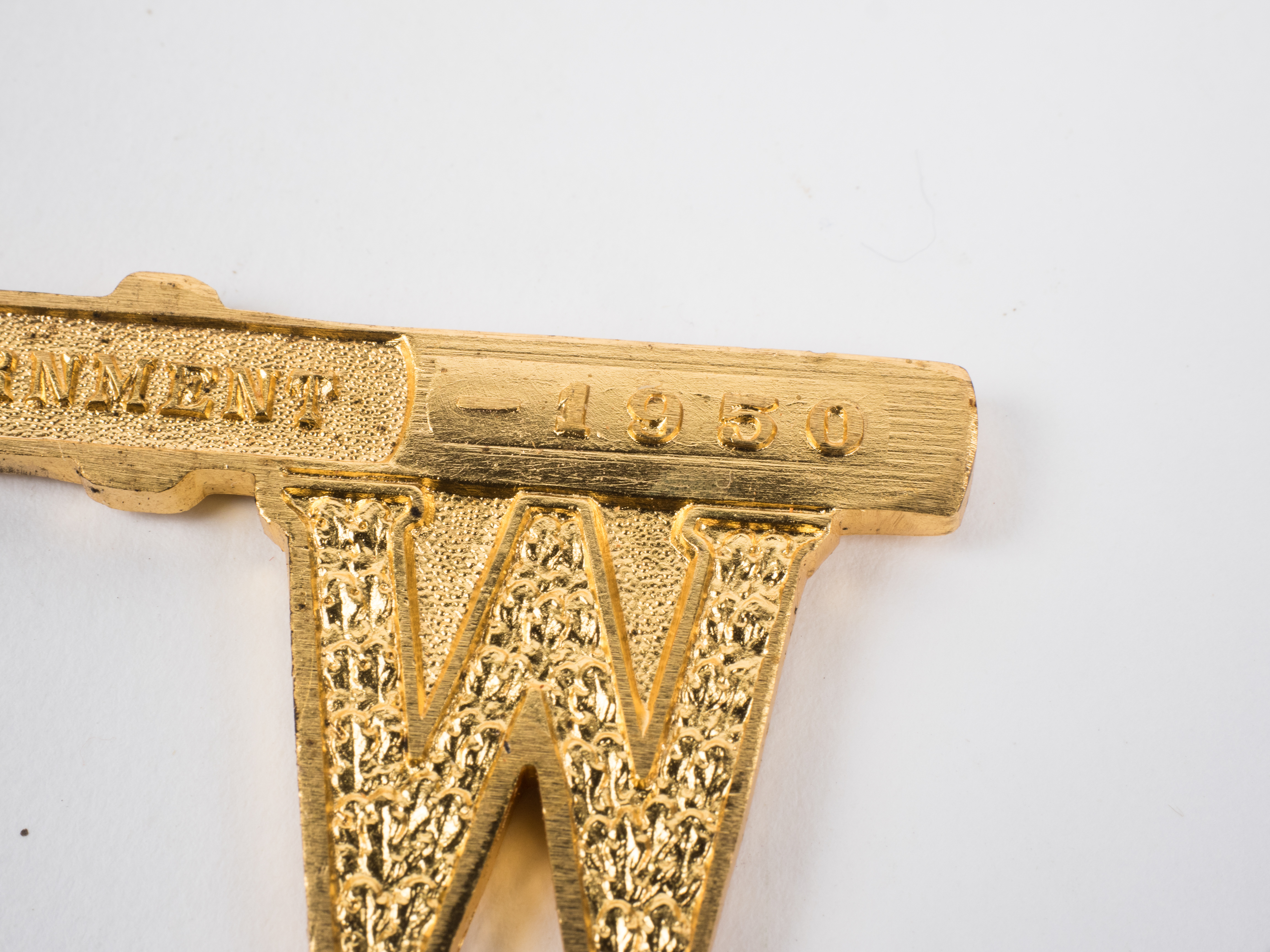 Vintage Honorary Key to the City of Worcester