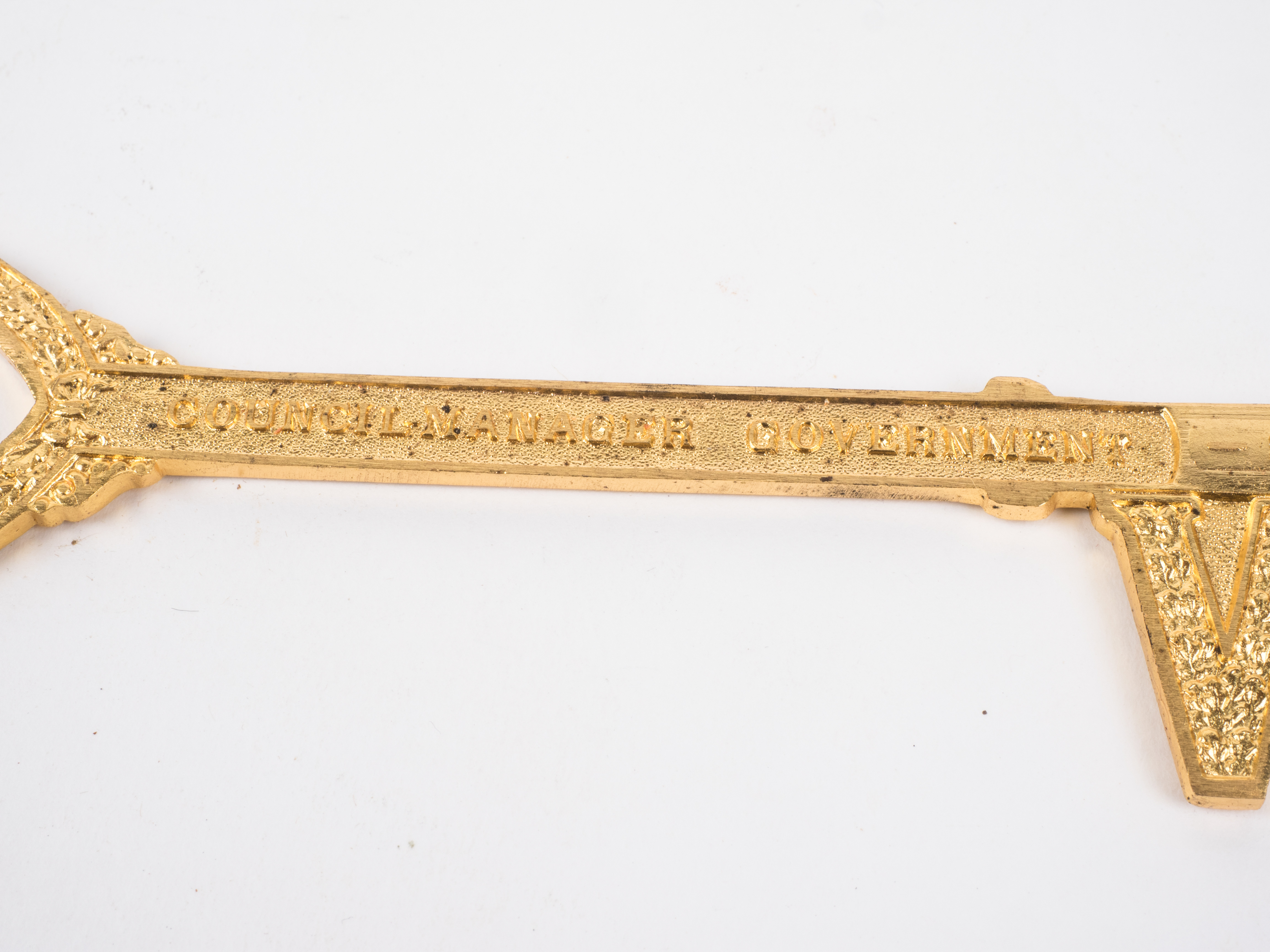 Vintage Honorary Key to the City of Worcester