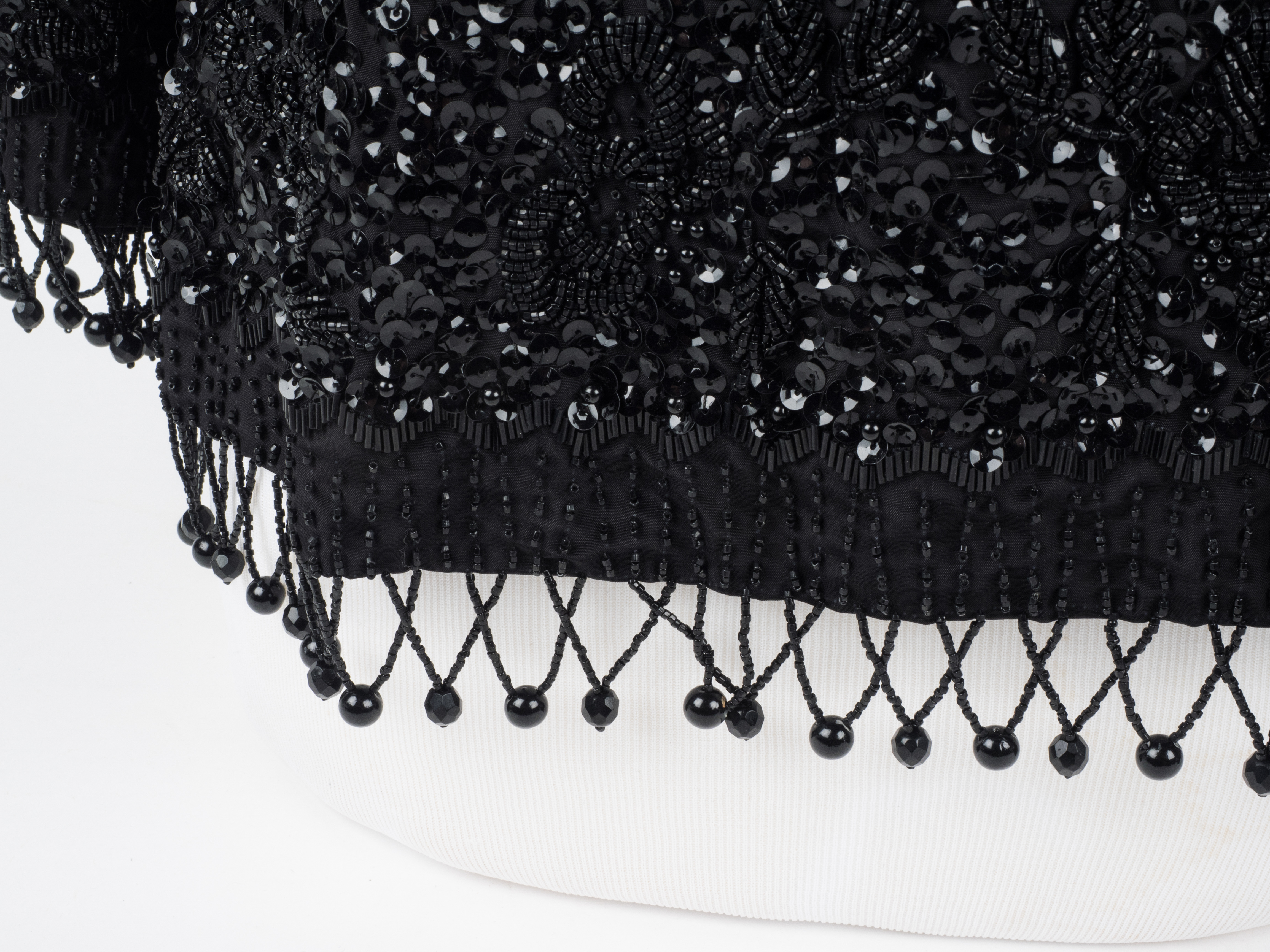 Vintage Hand Decorated Silk Blouse