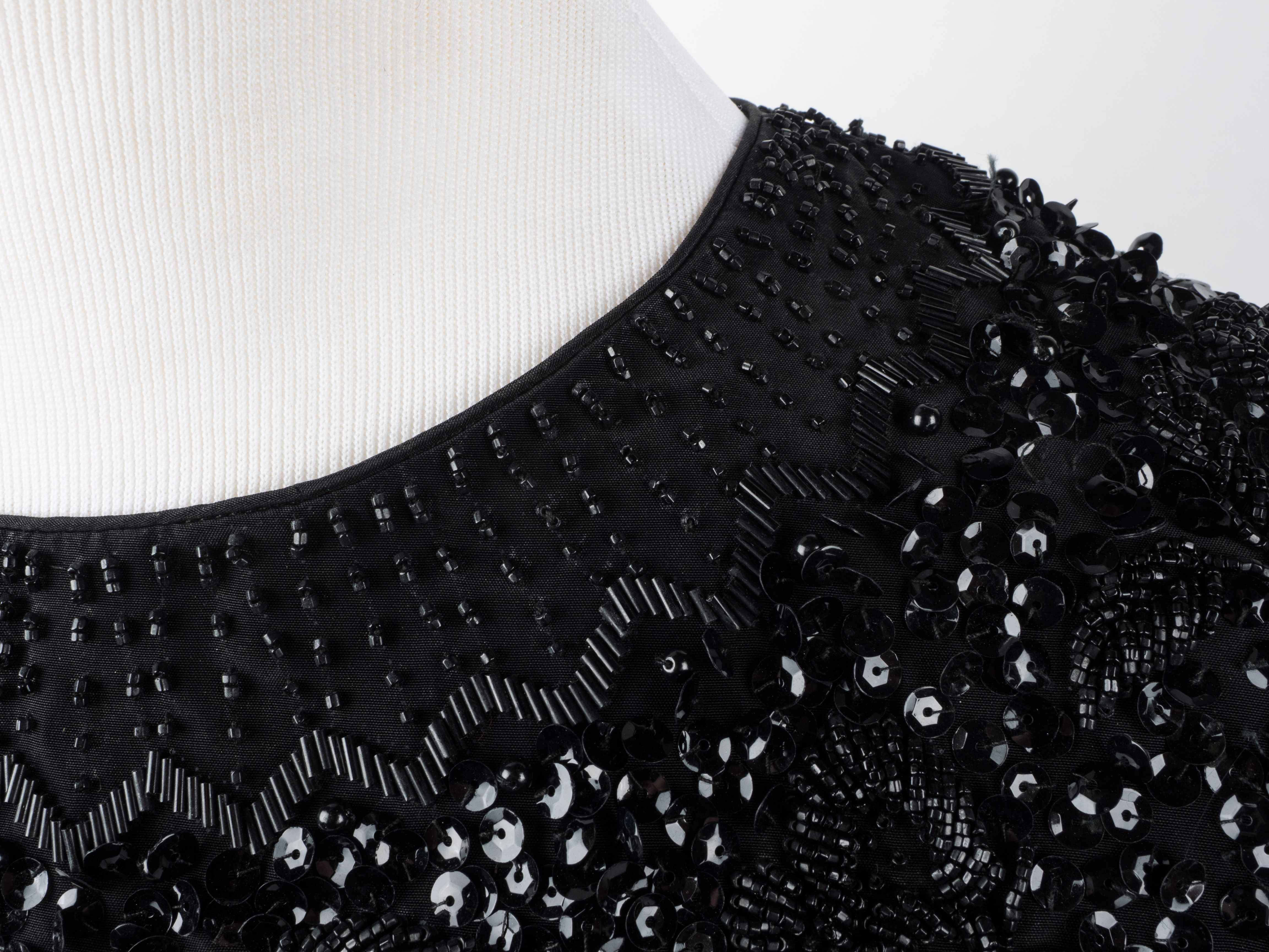 Vintage Hand Decorated Silk Blouse