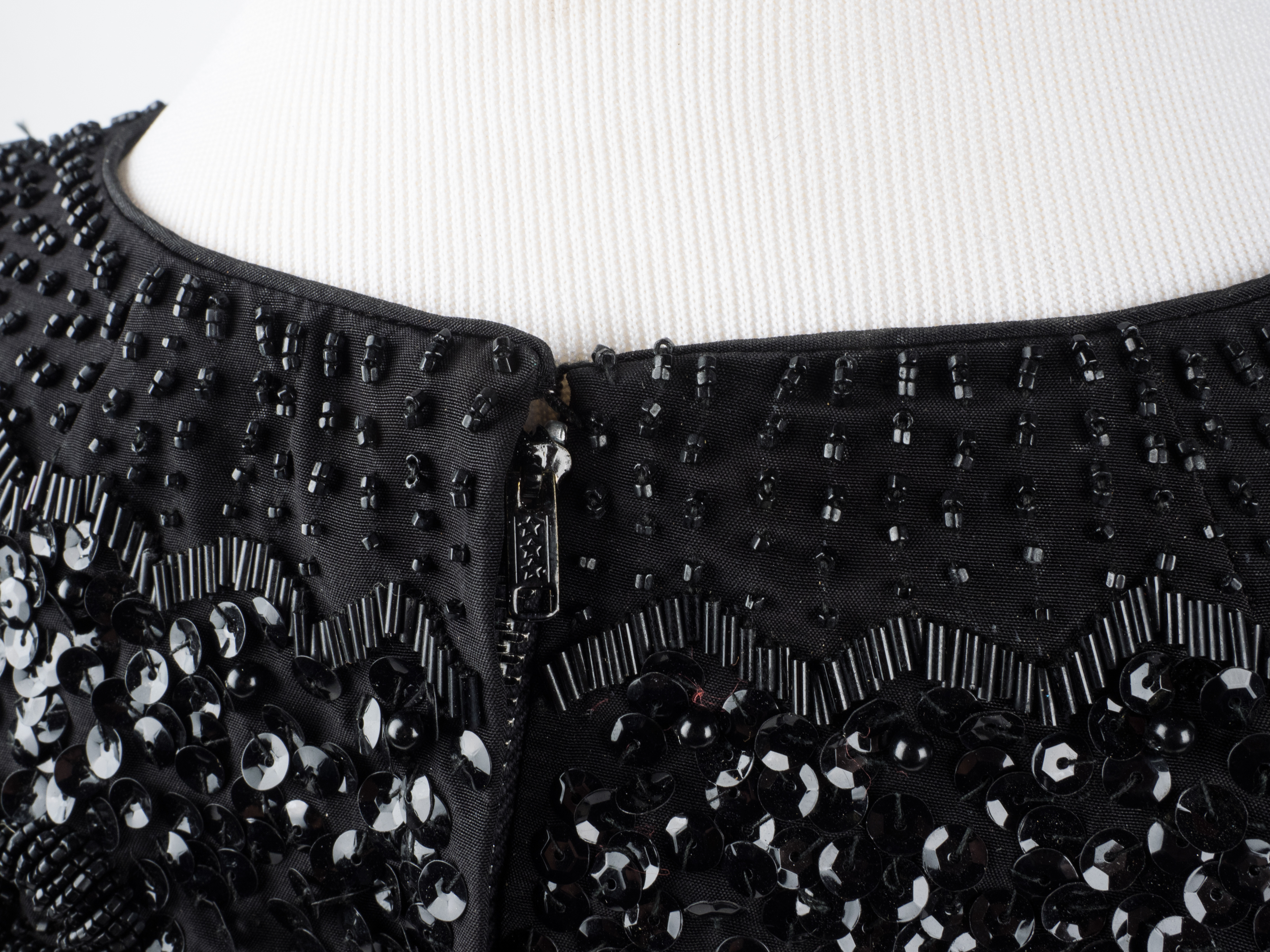 Vintage Hand Decorated Silk Blouse