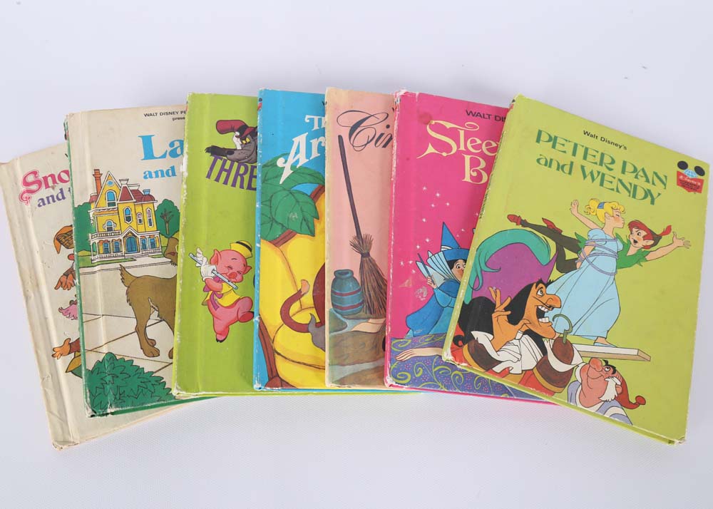 Vintage Children's Books Featuring Disney