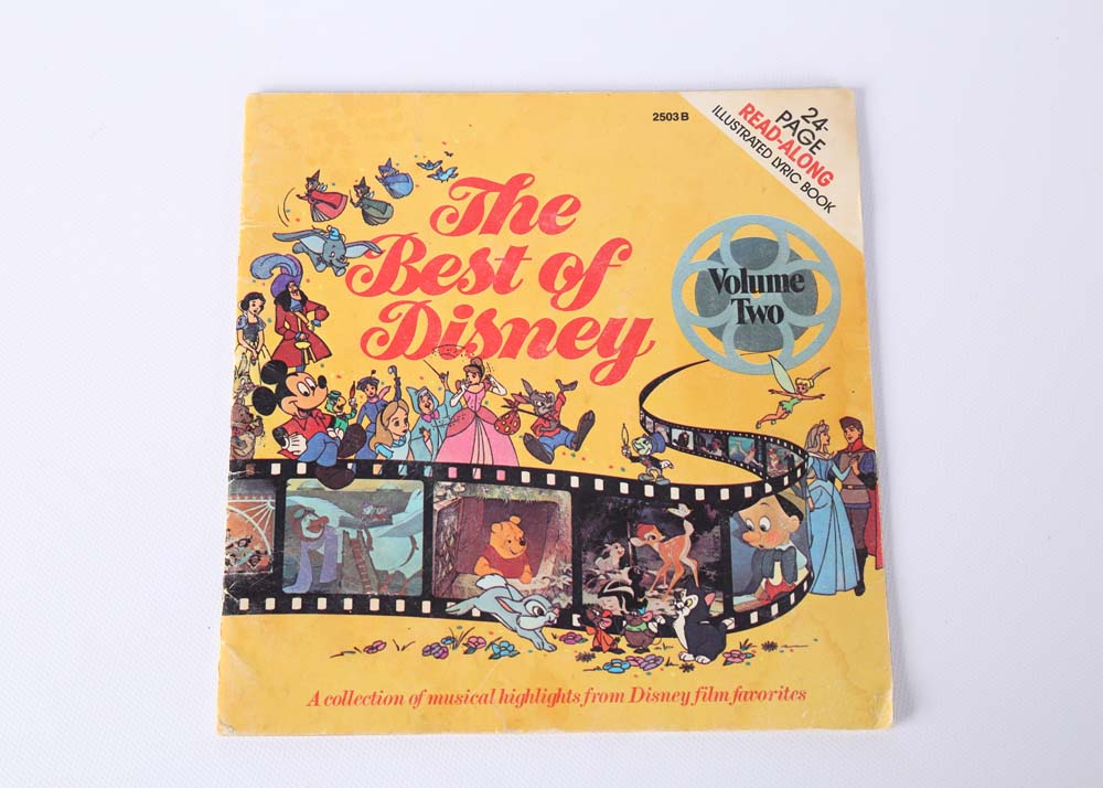 Vintage Children's Books Featuring Disney