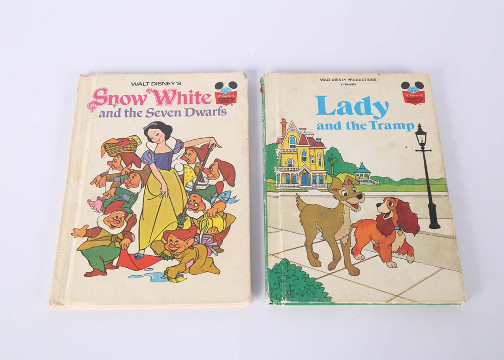 Vintage Children's Books Featuring Disney