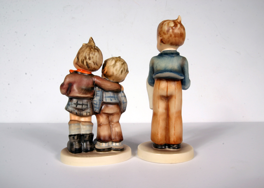 Vintage Hummel "Waiter" and "Max and Moritz" Figurines