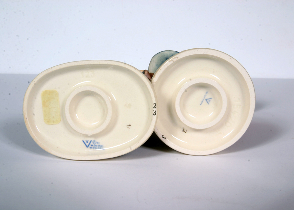 Vintage Hummel "Waiter" and "Max and Moritz" Figurines