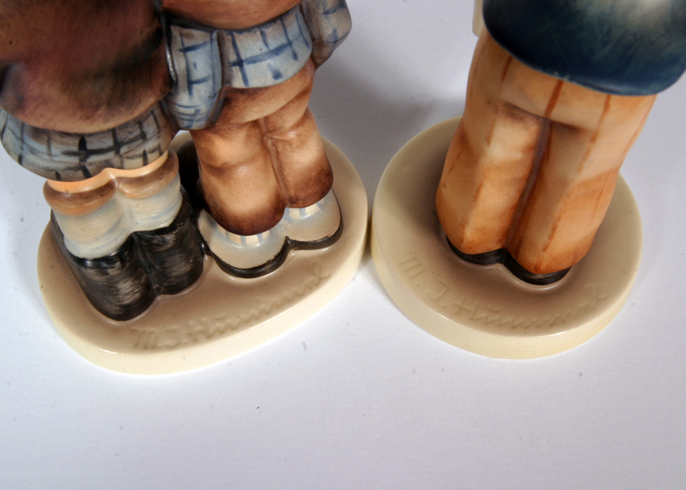 Vintage Hummel "Waiter" and "Max and Moritz" Figurines