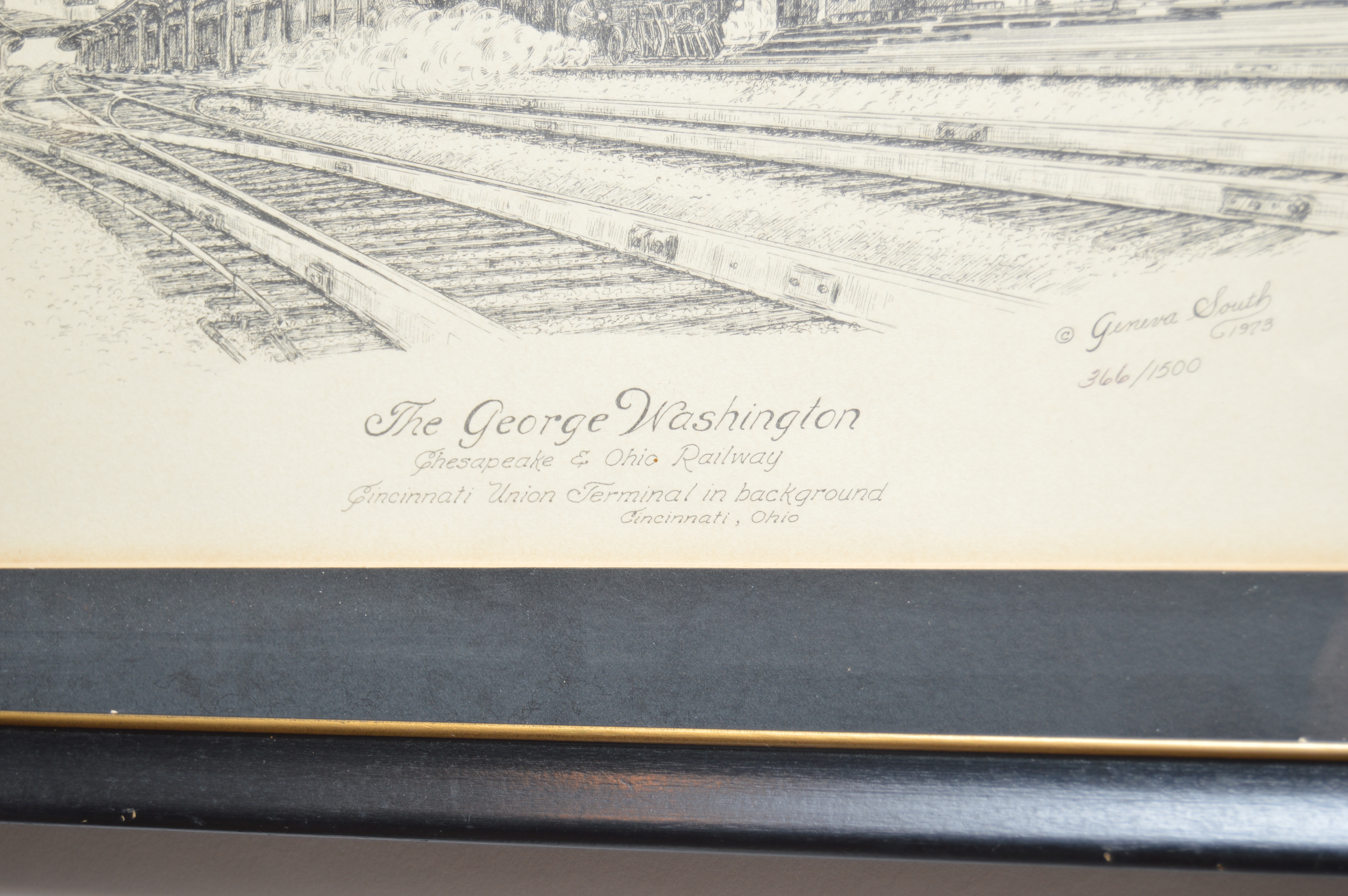 Three Cincinnati Landmark Prints by Geneva South