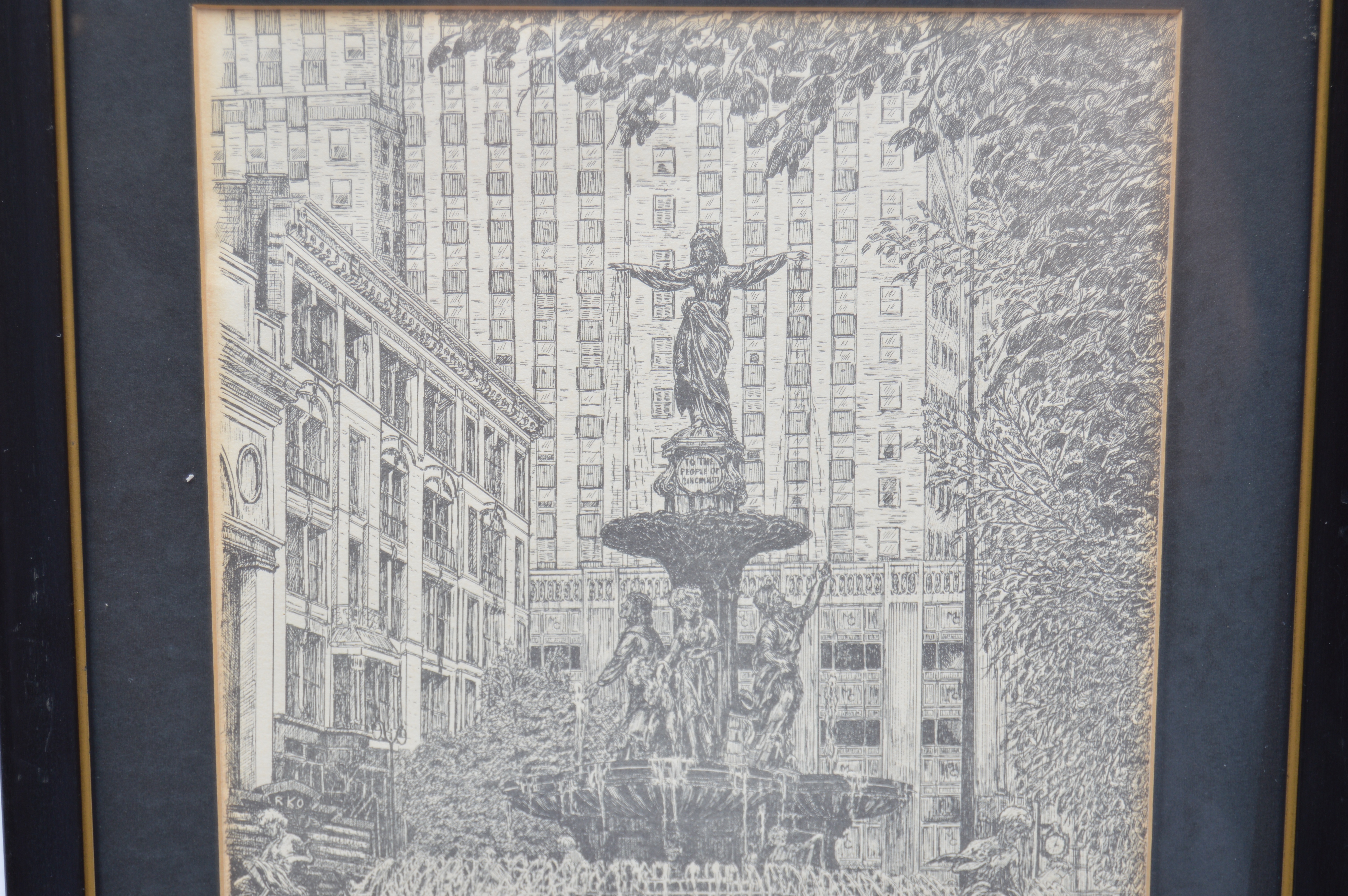 Three Cincinnati Landmark Prints by Geneva South