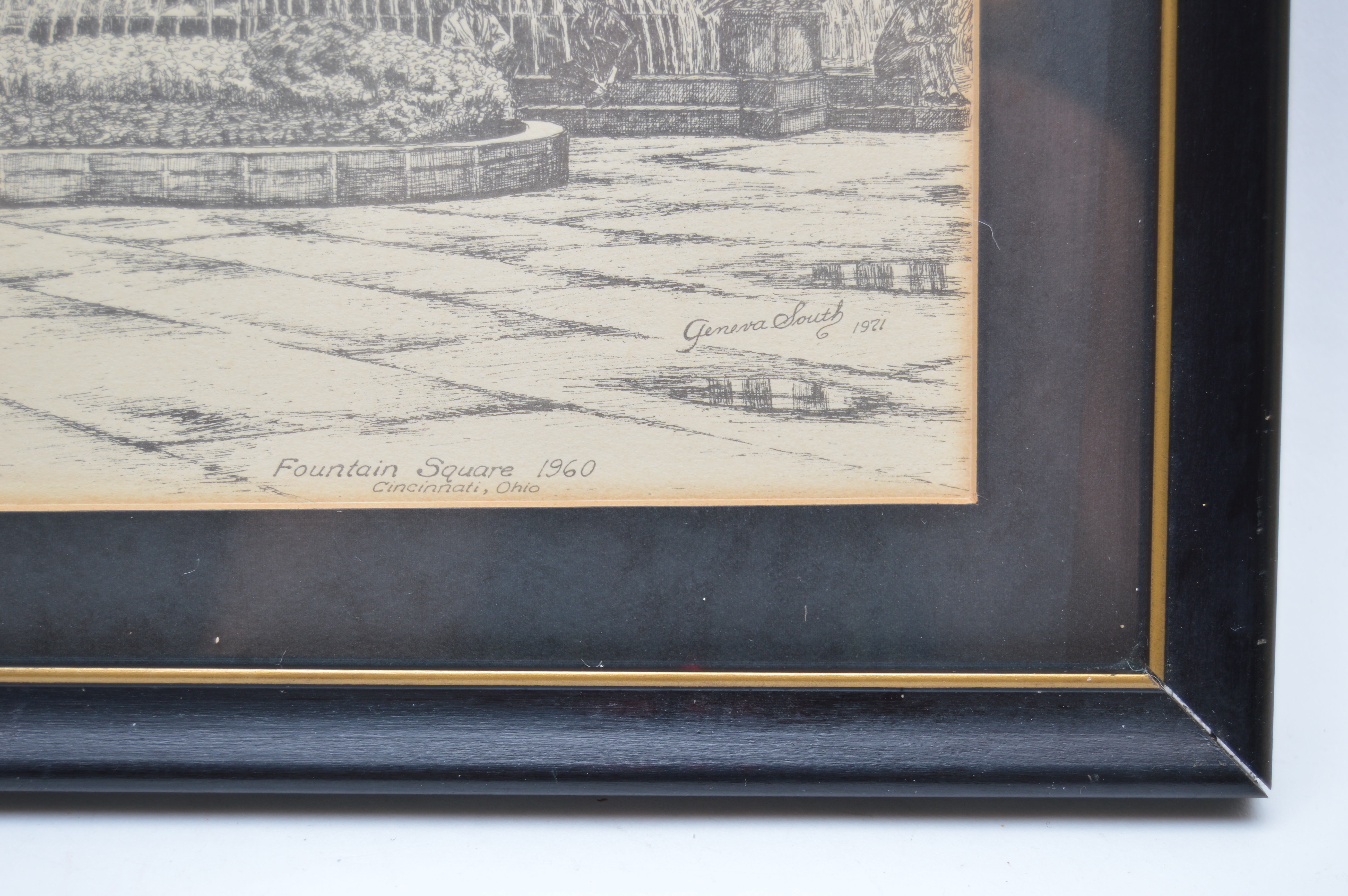 Three Cincinnati Landmark Prints by Geneva South