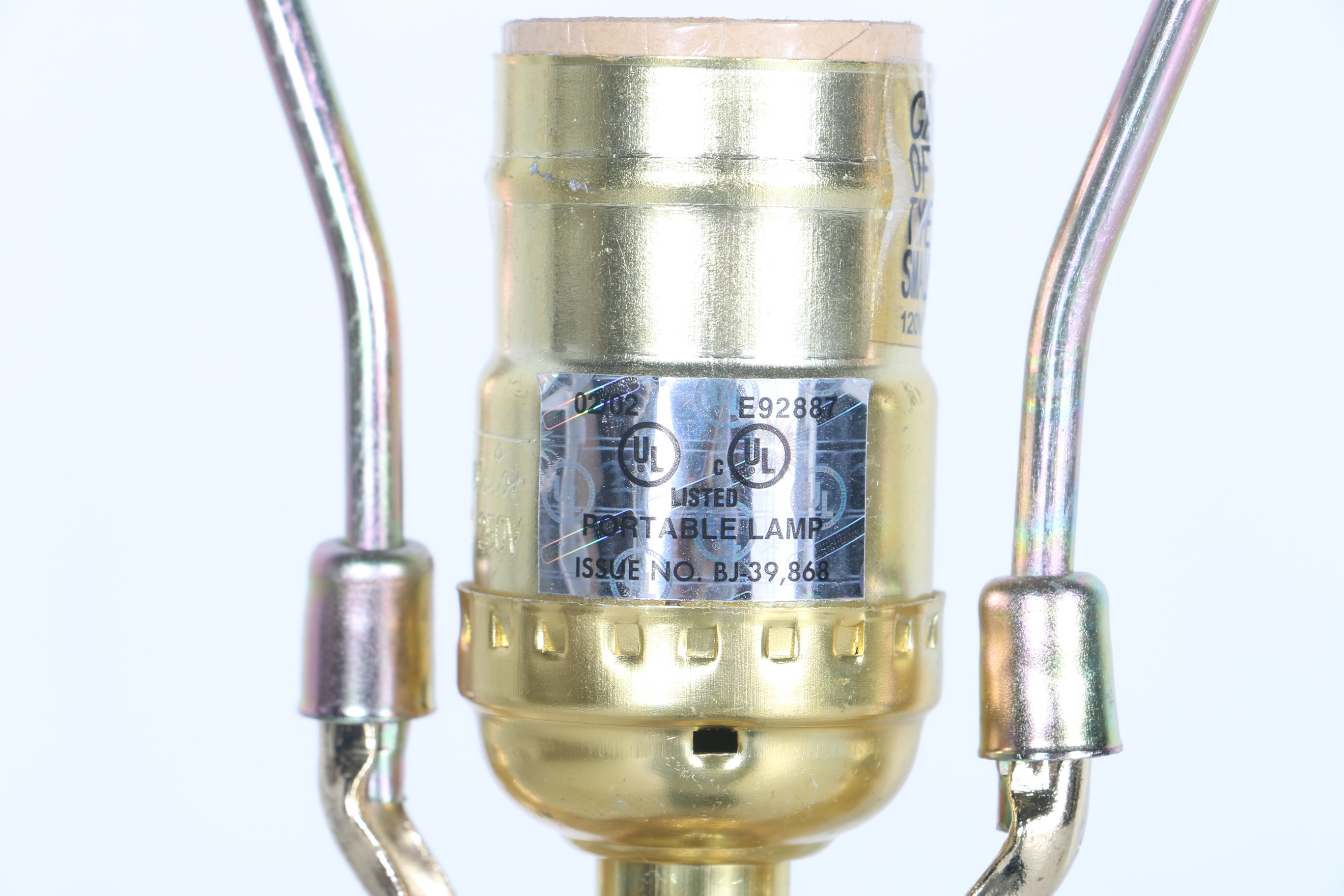 Pair of Two Toned Table Lamps