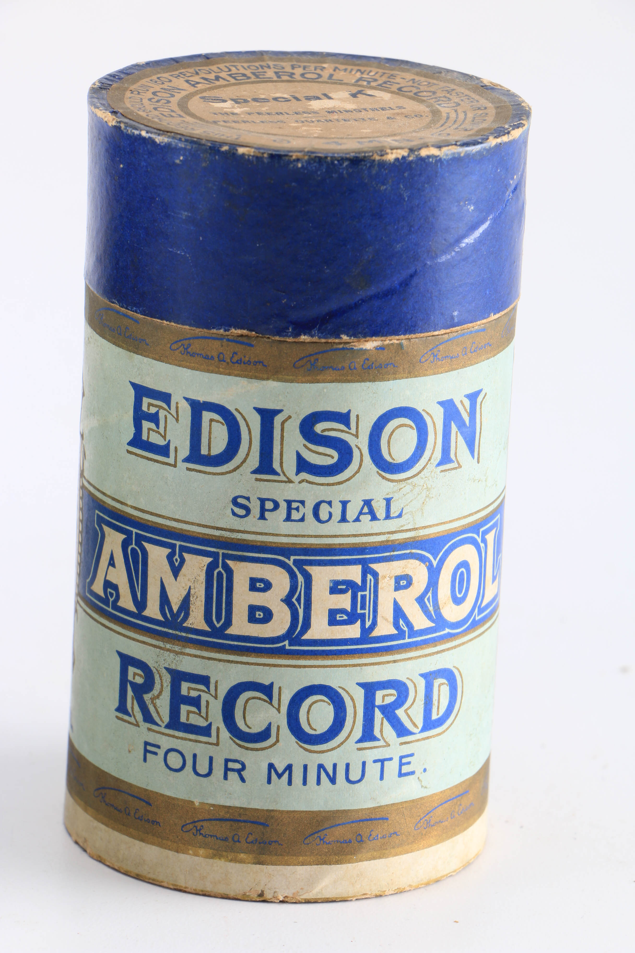 Eleven Antique Cylinder Records