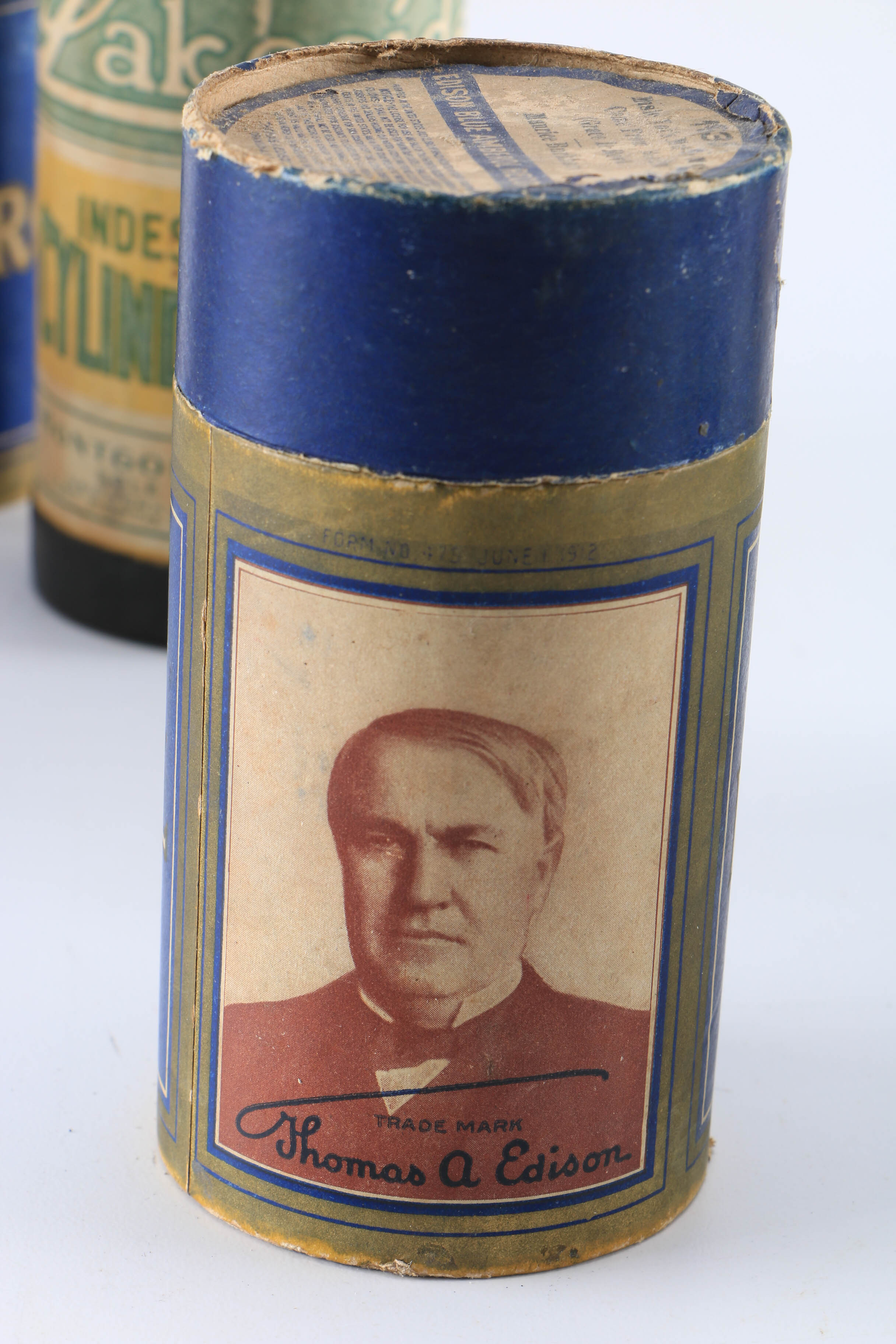 Eleven Antique Cylinder Records