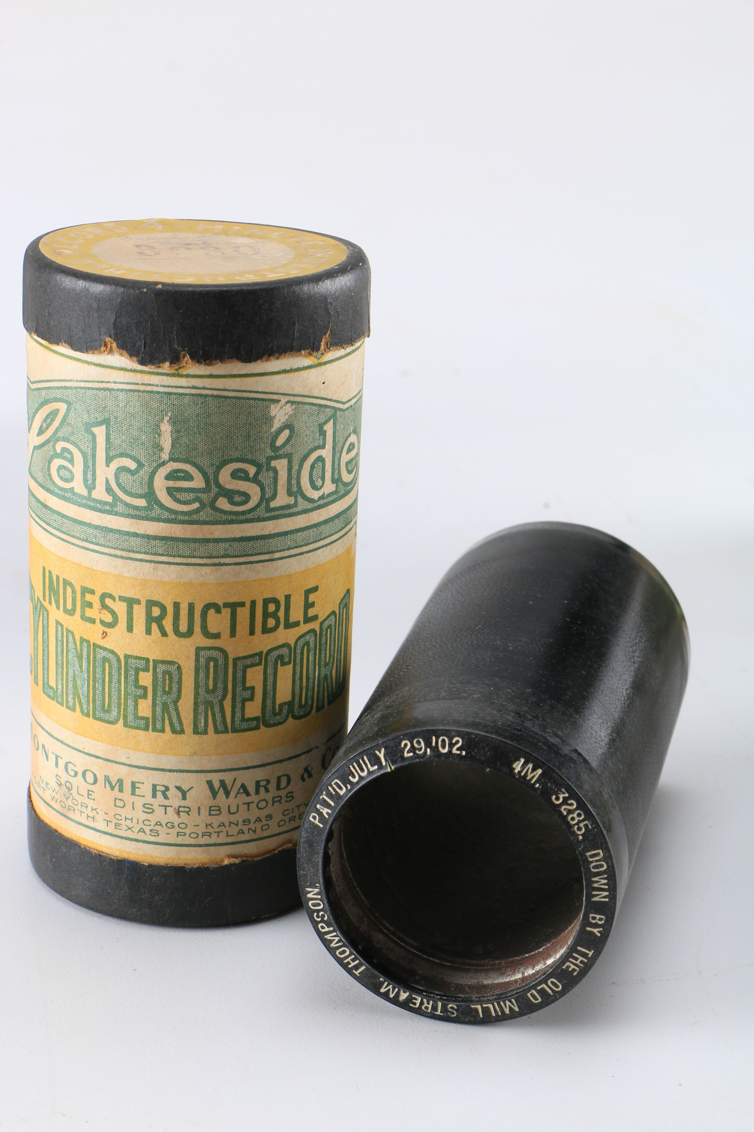 Eleven Antique Cylinder Records