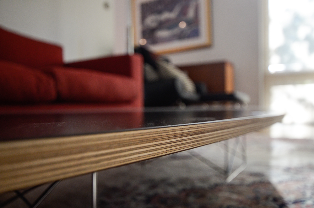 Eames Elliptical "Surfboard" Coffee Table