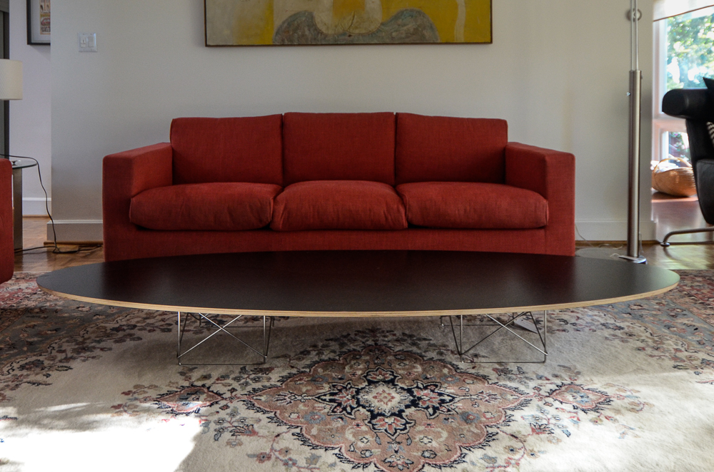 Eames Elliptical "Surfboard" Coffee Table