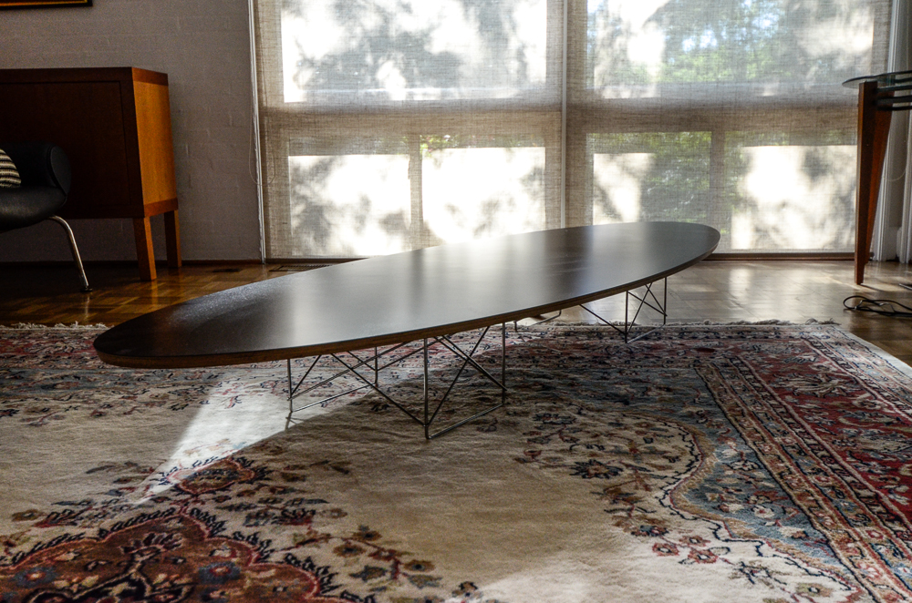 Eames Elliptical "Surfboard" Coffee Table