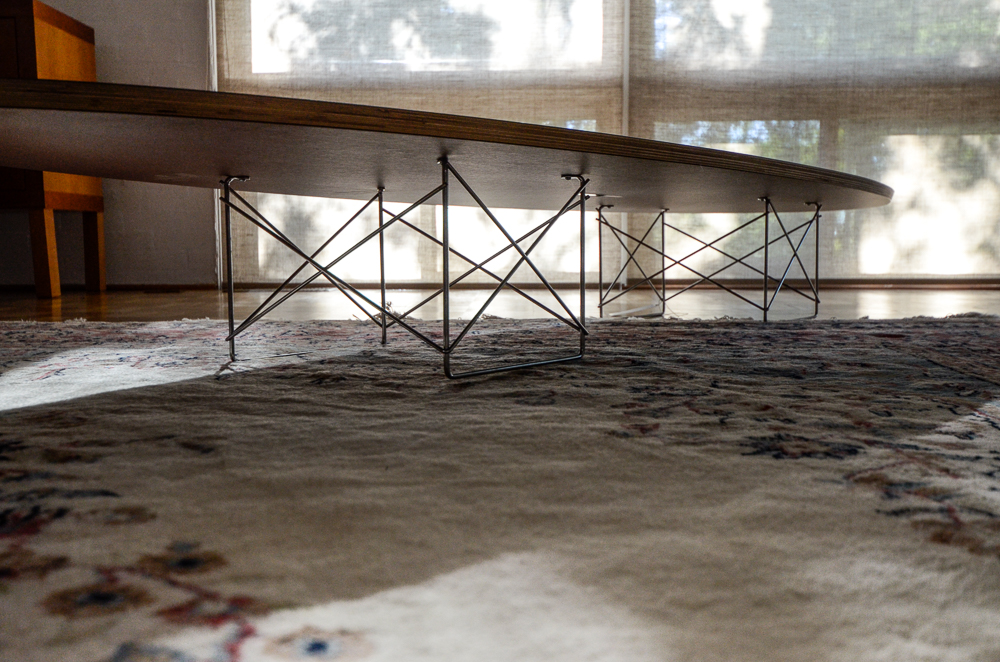 Eames Elliptical "Surfboard" Coffee Table