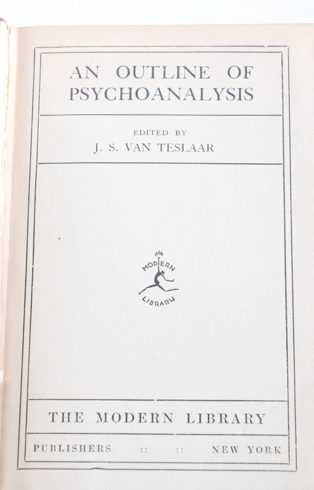 Modern Library Collection of Books