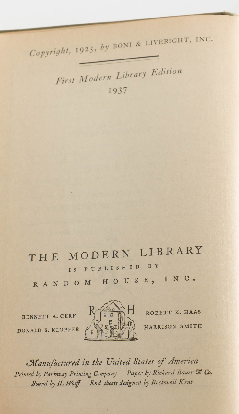 Modern Library Collection of Books