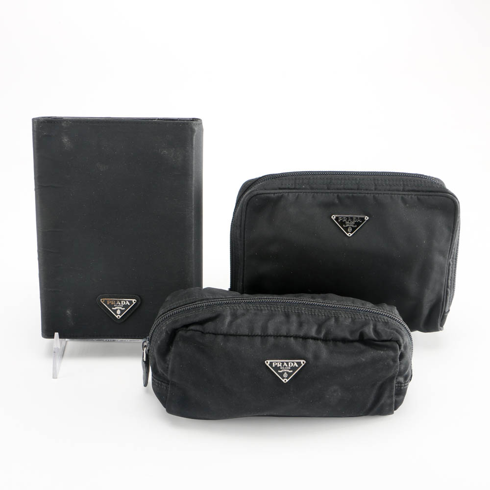 Prada Planner and Dopp Bags