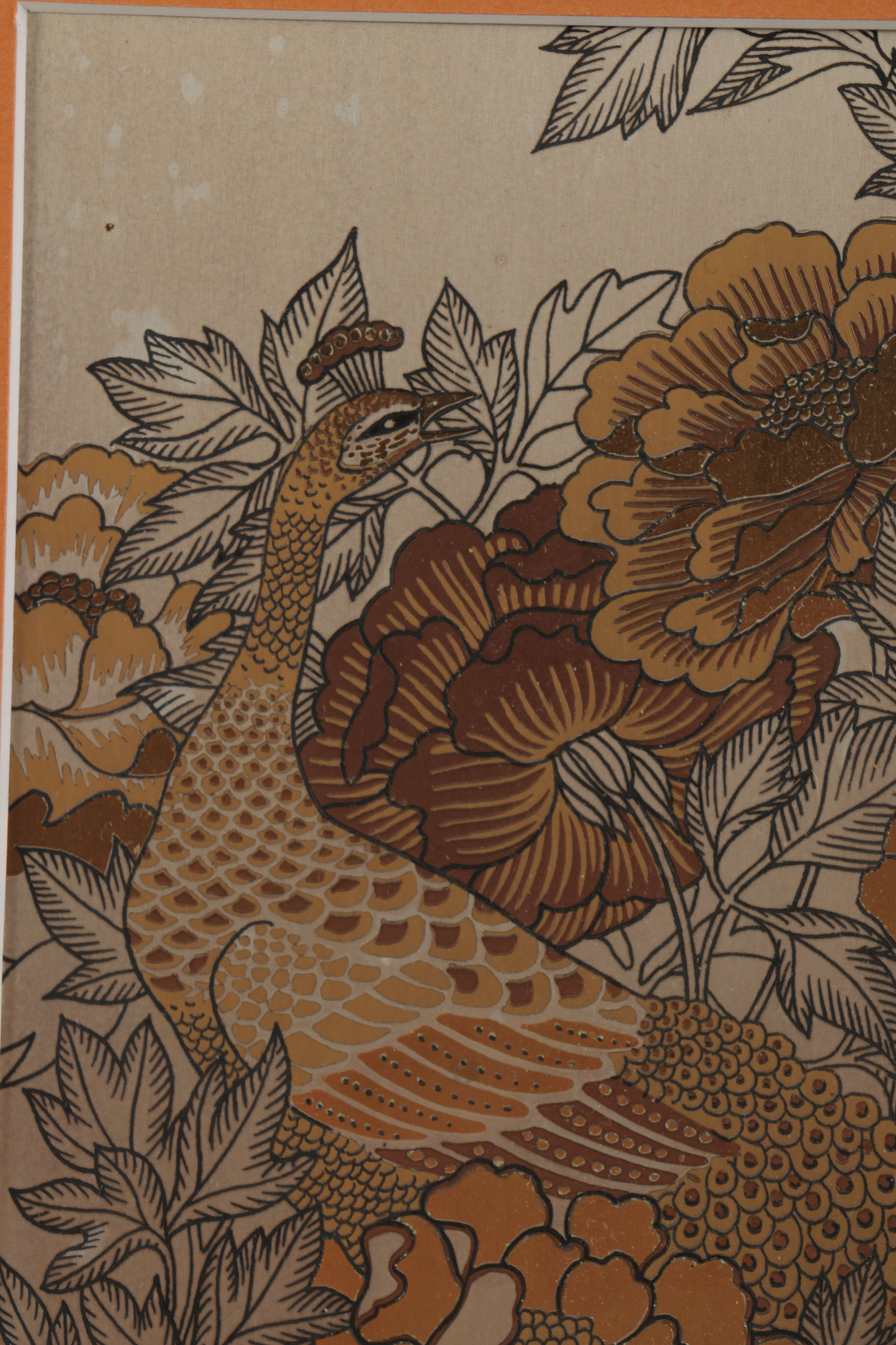 Kinuko Etchings on Fine Copper of Flowers and Birds