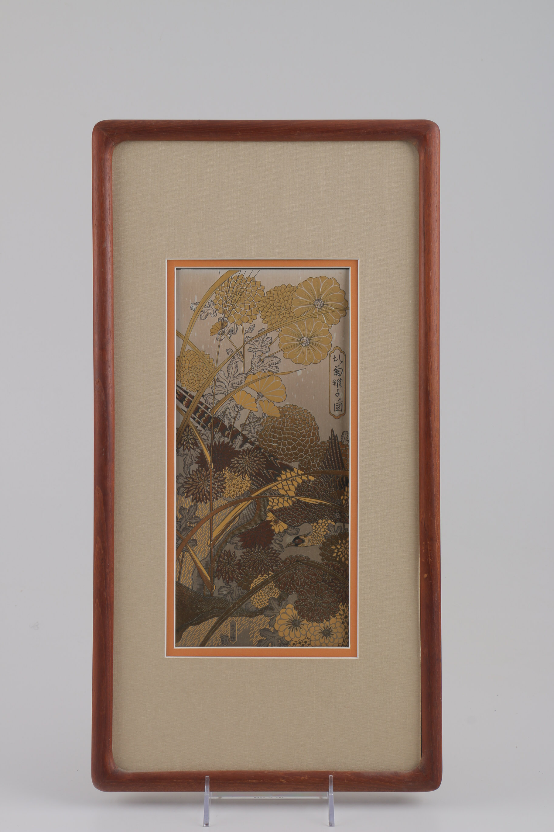 Kinuko Etchings on Fine Copper of Flowers and Birds