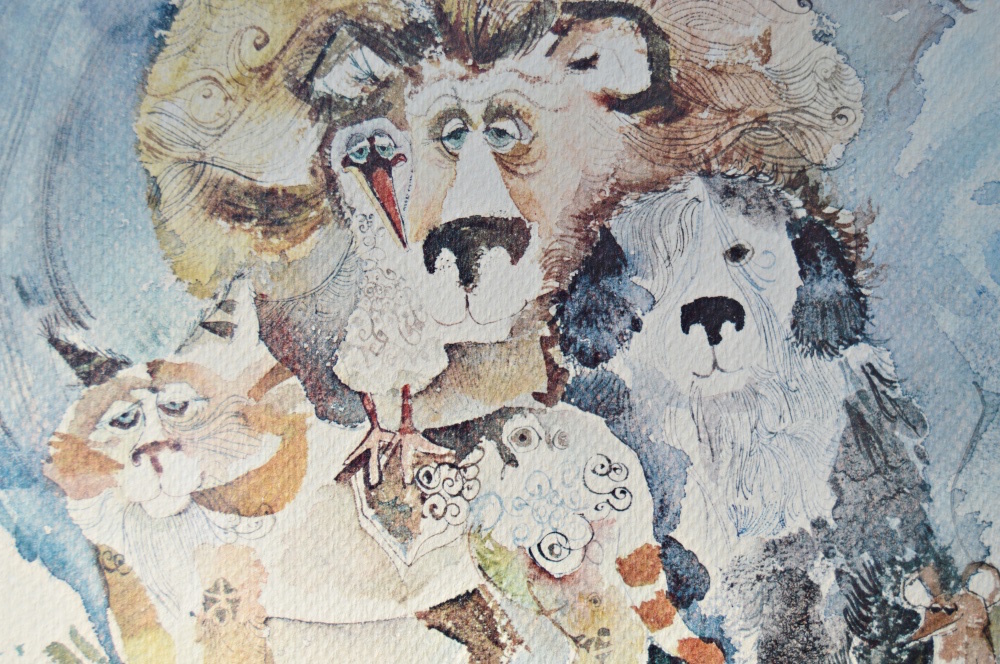 Original Signed Watercolor by Don Nedobeck