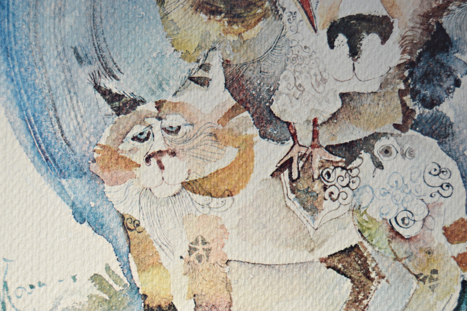 Original Signed Watercolor by Don Nedobeck