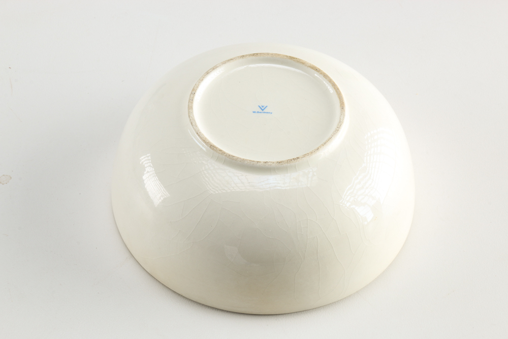 1960s Hummel Porcelain "Singing Lesson" Covered Candy Dish