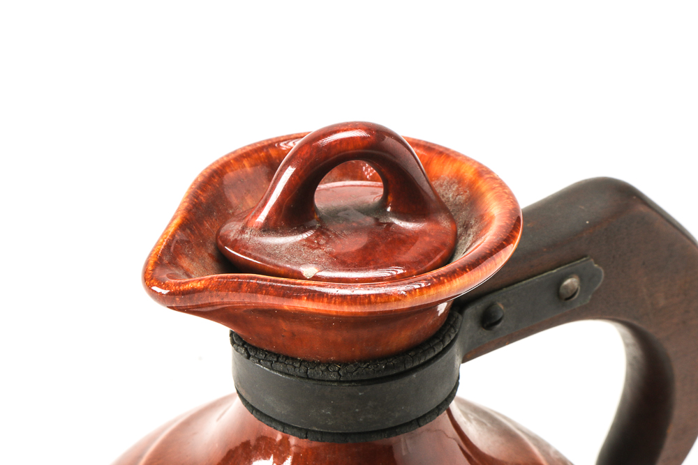 1947-54  California "Vernonware" Ceramic Jug in "Heritage Green"