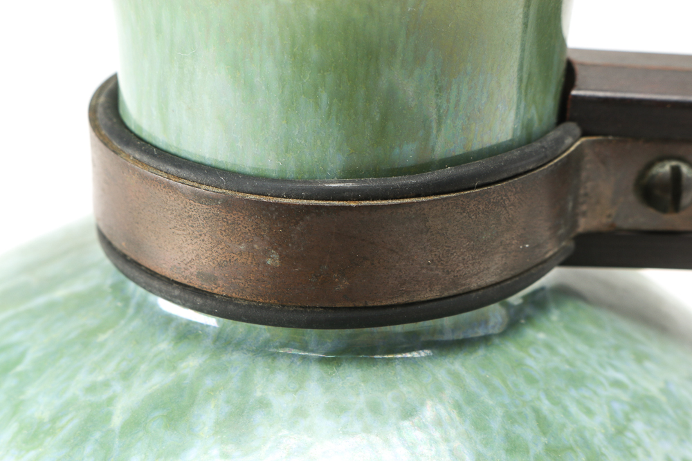 1947-54  California "Vernonware" Ceramic Jug in "Heritage Green"