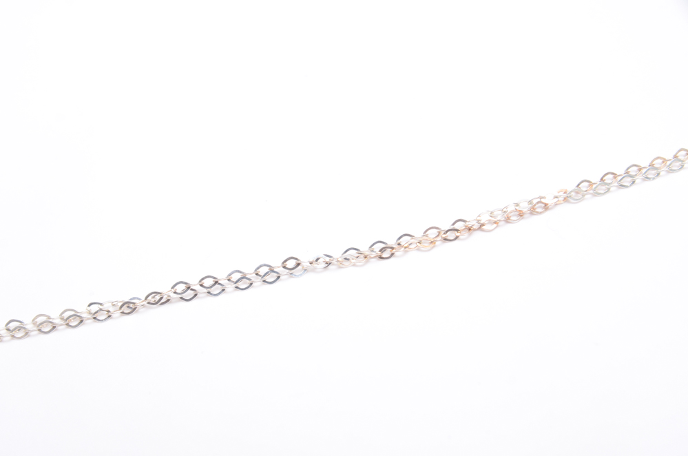 Sterling Silver Necklace with Glass and Silver Pendant