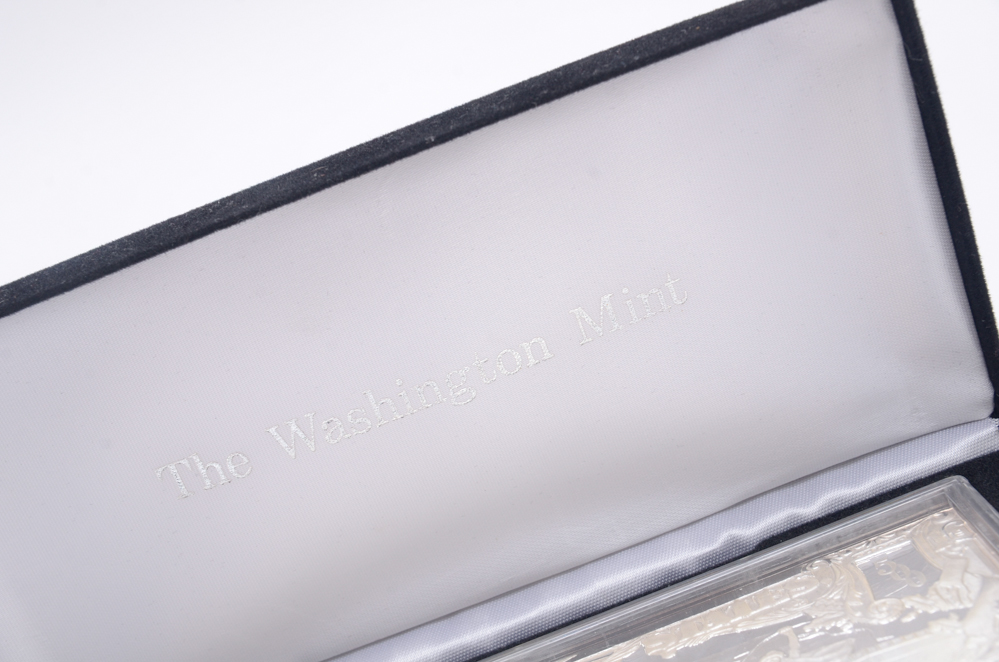 .999 Silver 500 Dollar Half Pound Bullion Bar