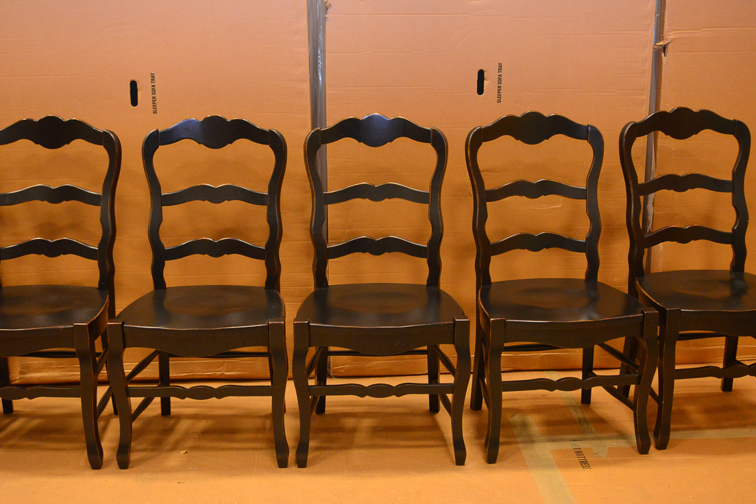 Set of Six Chippendale Style Chairs