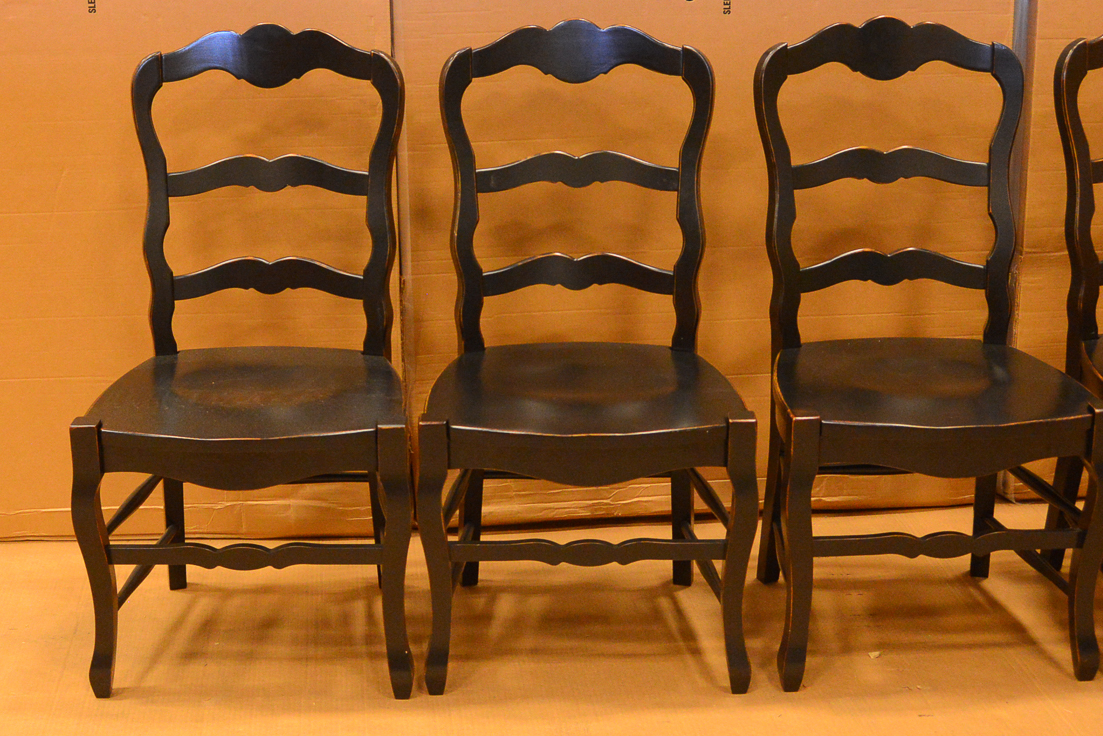 Set of Six Chippendale Style Chairs