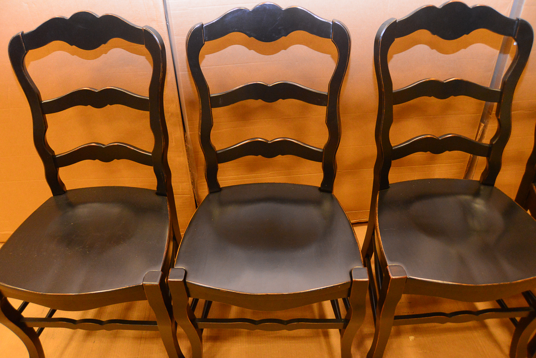 Set of Six Chippendale Style Chairs