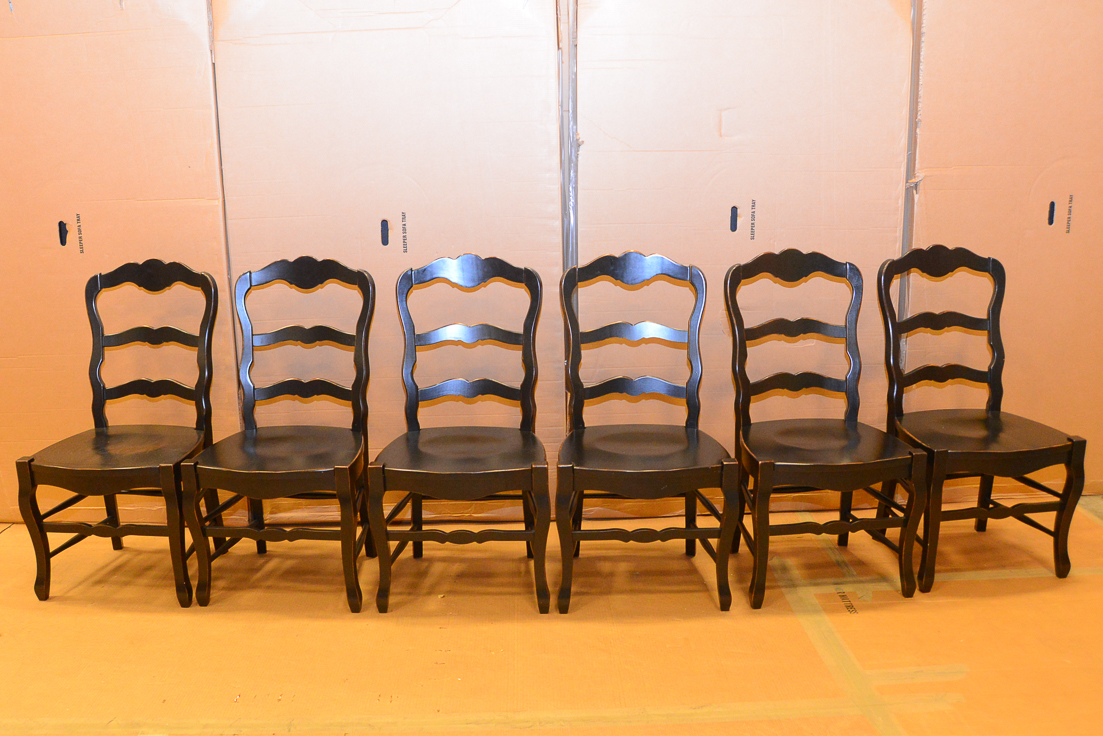 Set of Six Chippendale Style Chairs