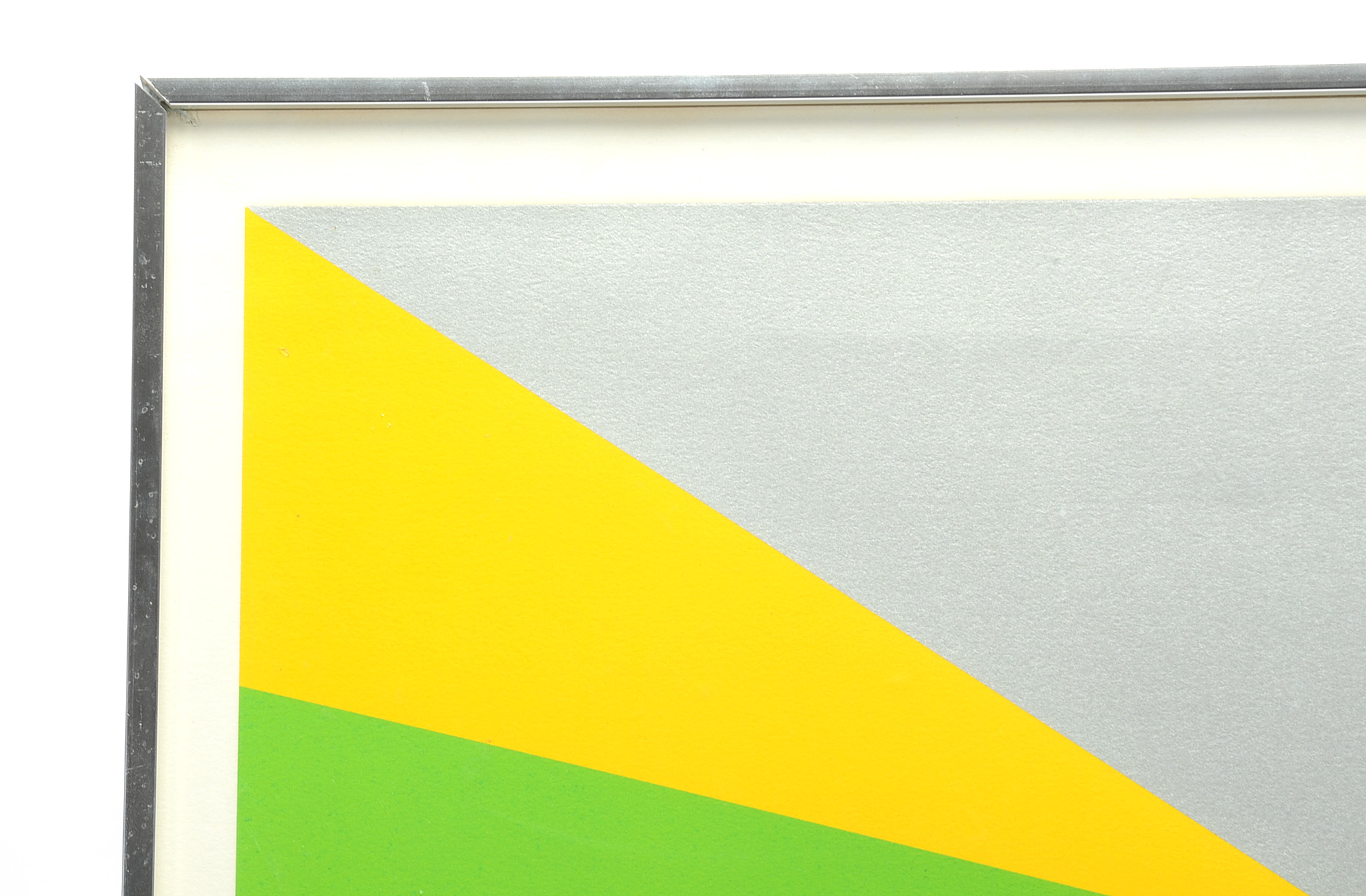 Herbert Bayer Original Signed Limited Edition Serigraph "Chromatic Twist"