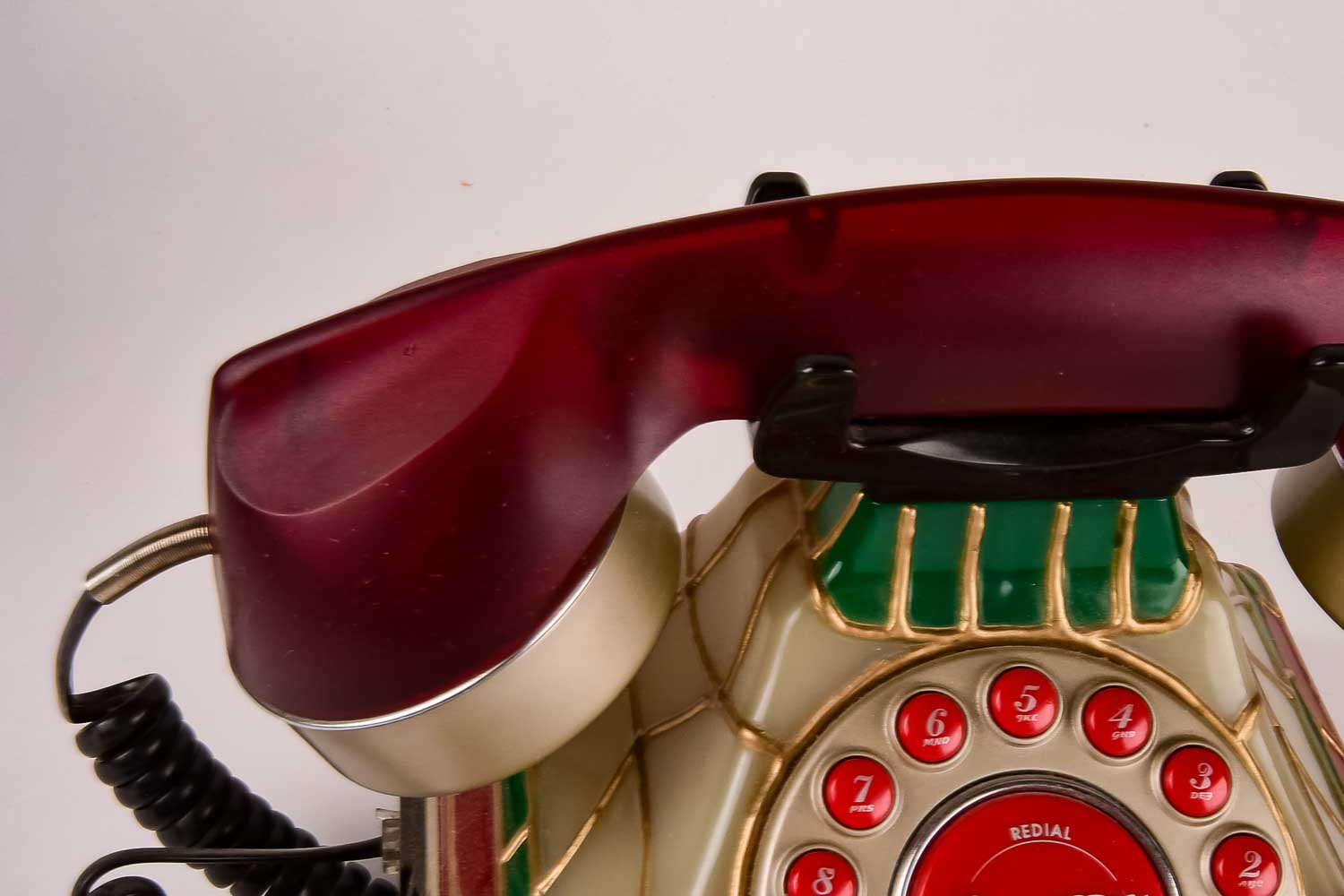 2001 Coca-Cola Stained Glass Look Phone