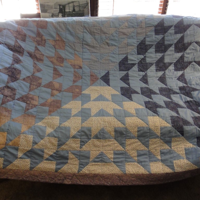 Vintage Machine Made Quilt