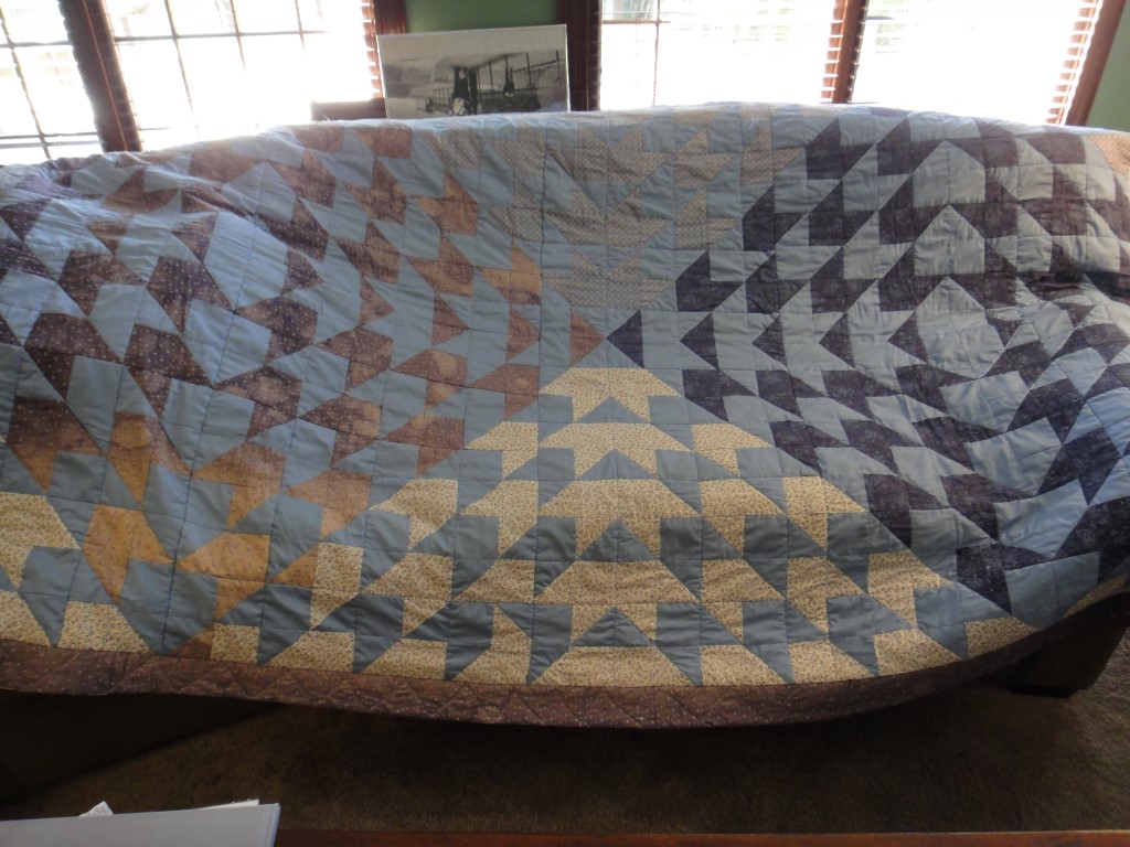 Vintage Machine Made Quilt