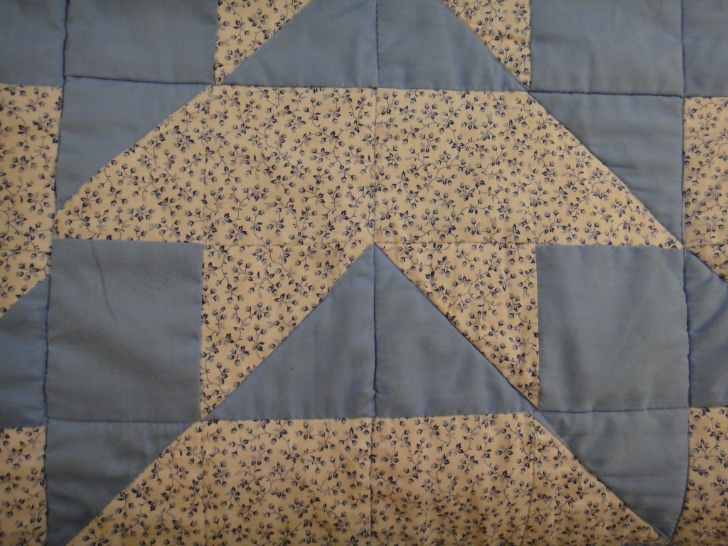 Vintage Machine Made Quilt