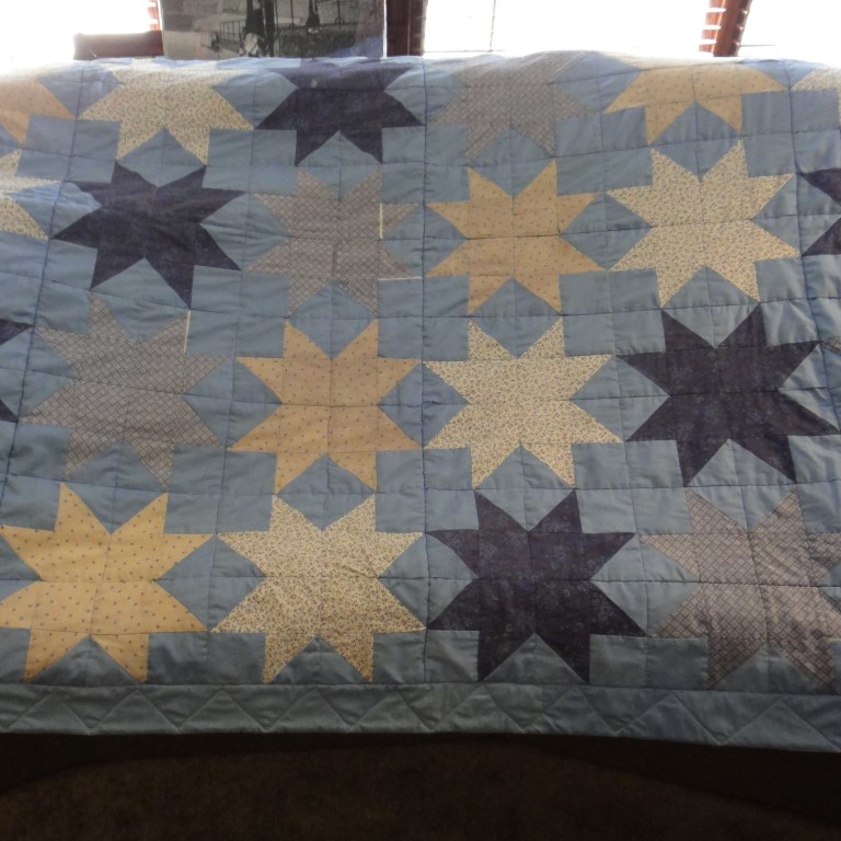 Vintage Machine Made Quilt