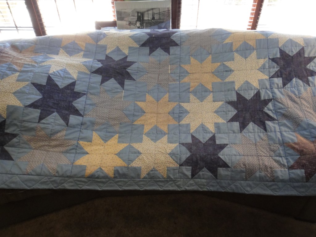 Vintage Machine Made Quilt