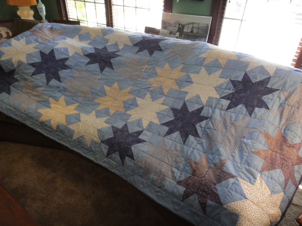 Vintage Machine Made Quilt