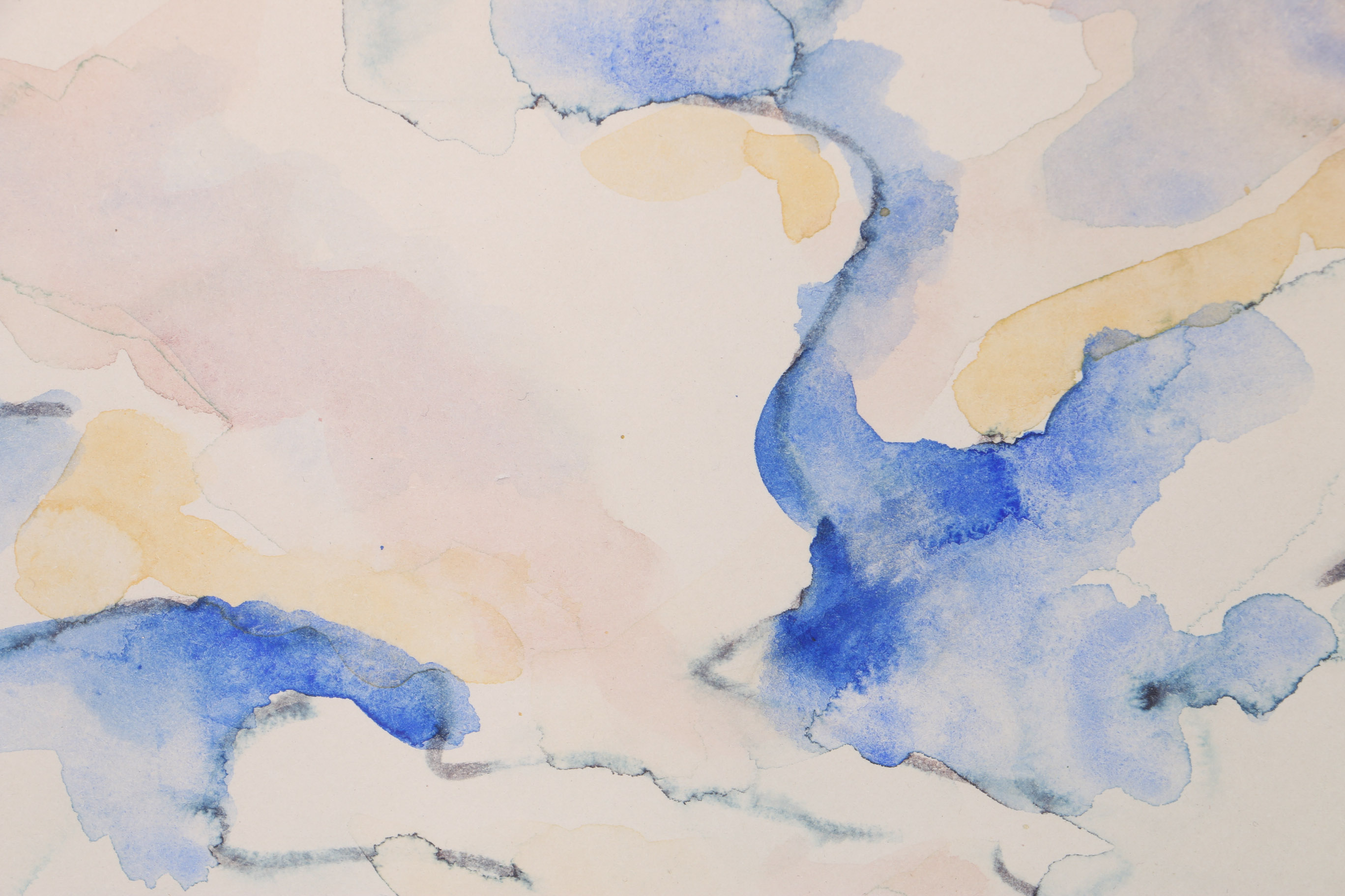 Nolan P. Benner Jr. Watercolor Landscape Painting