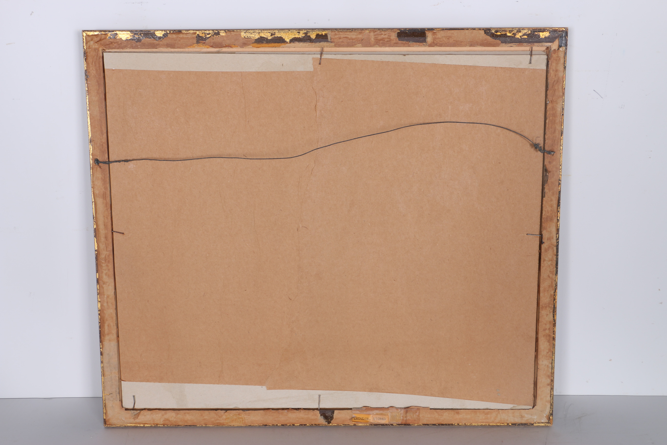 Nolan P. Benner Jr. Watercolor Landscape Painting